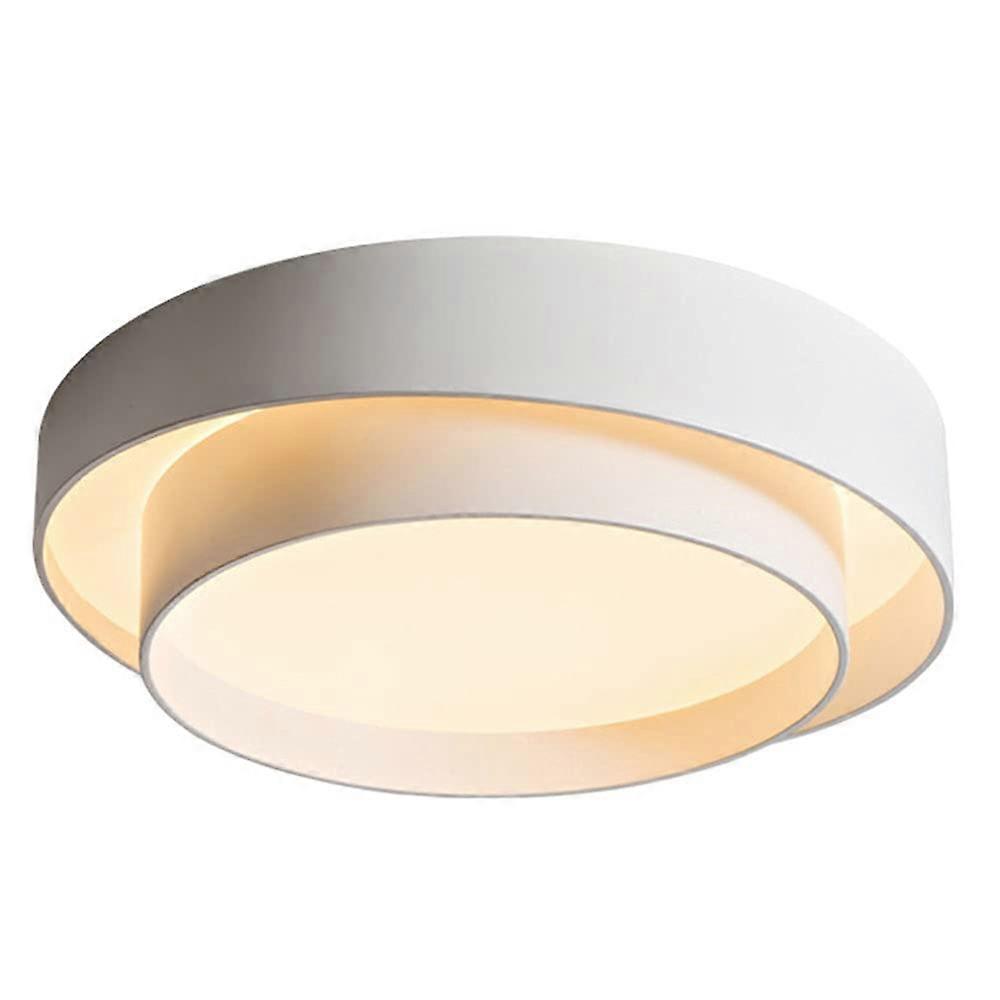 Modern LED Flush Mount Ceiling Light 60cm Scandinavian UltraThin ThreeColor Dimming Energy Saving