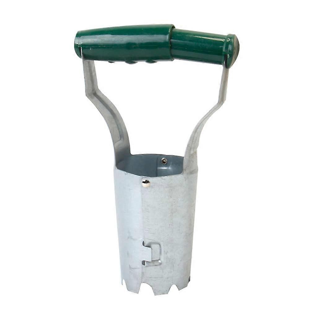 Bulb Planter with Ergonomic Handle and Depth Marker, Reinforced Steel Garden Planting Tool