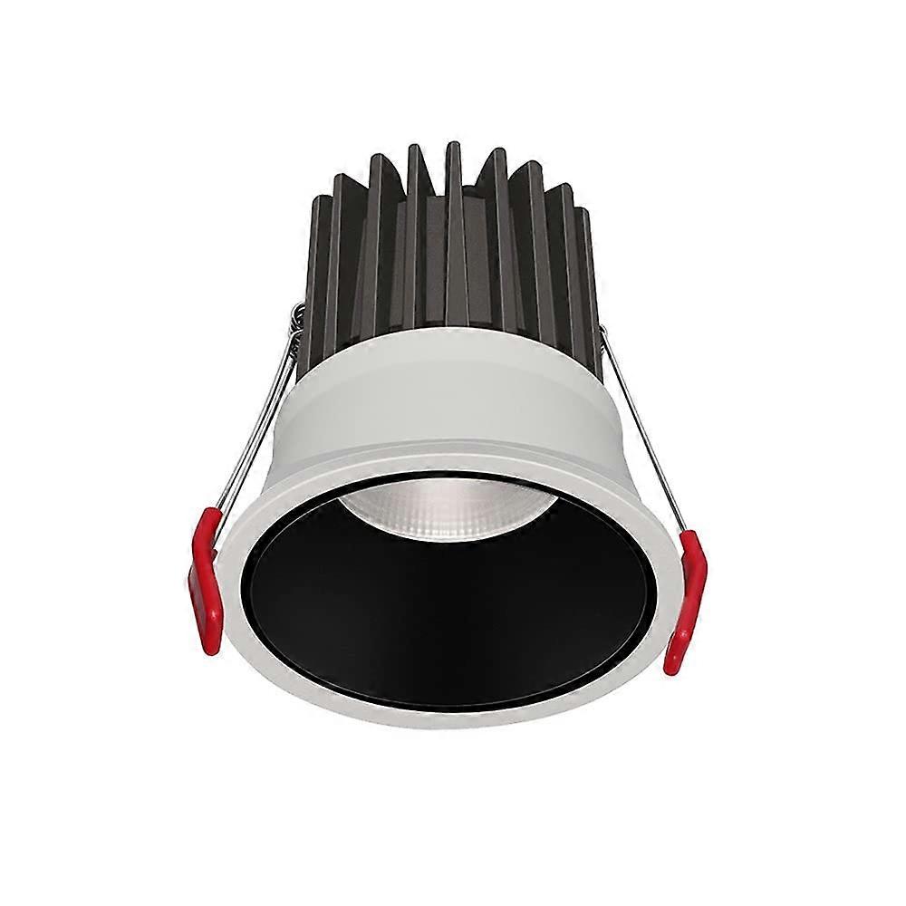 10 Pack Round Recessed LED Ceiling Lights 4000K 7W AntiGlare  CRI Downlights for Home