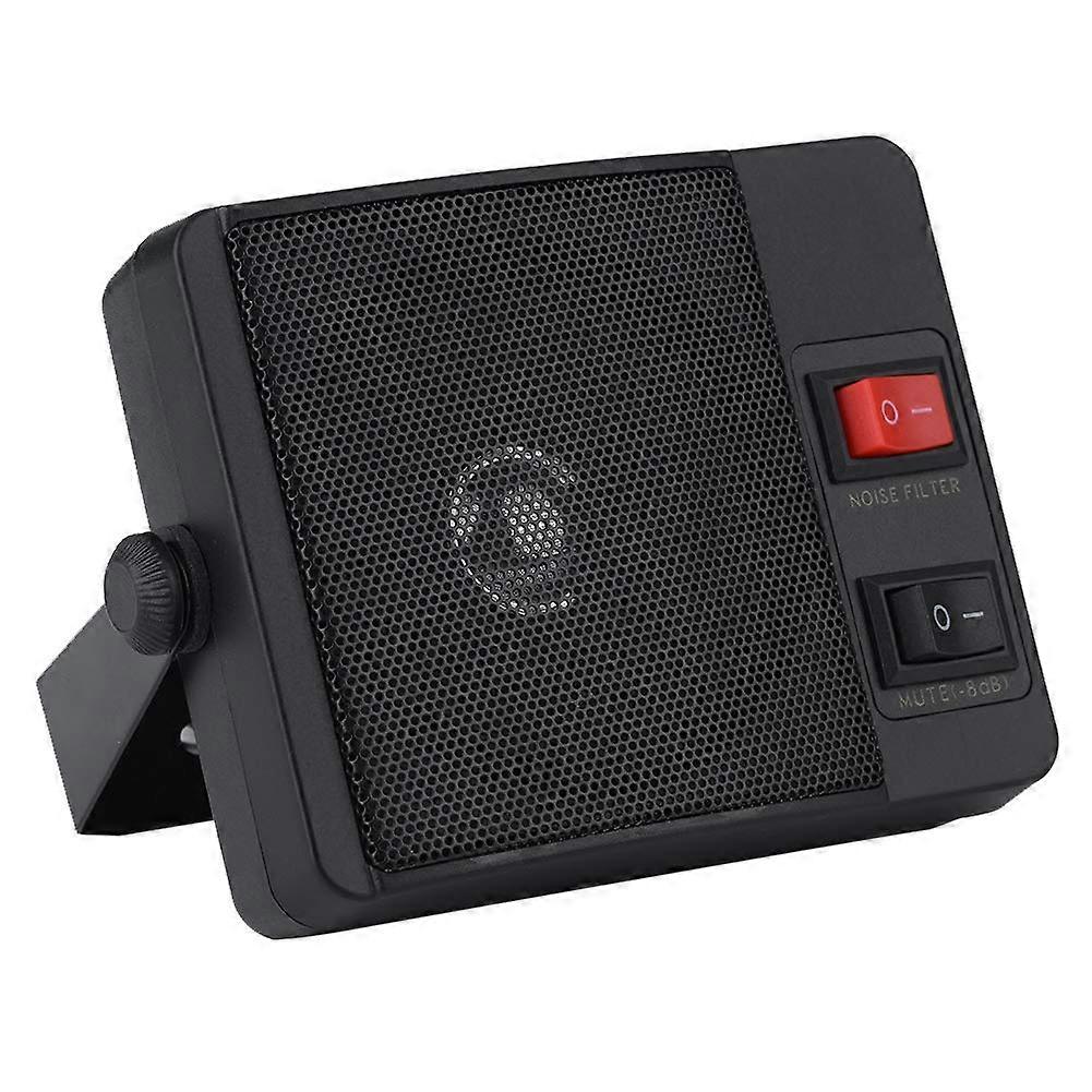 CB Radio External Speaker with Noise Reduction Audio for Car Mobile Radio, Clear Voice Output
