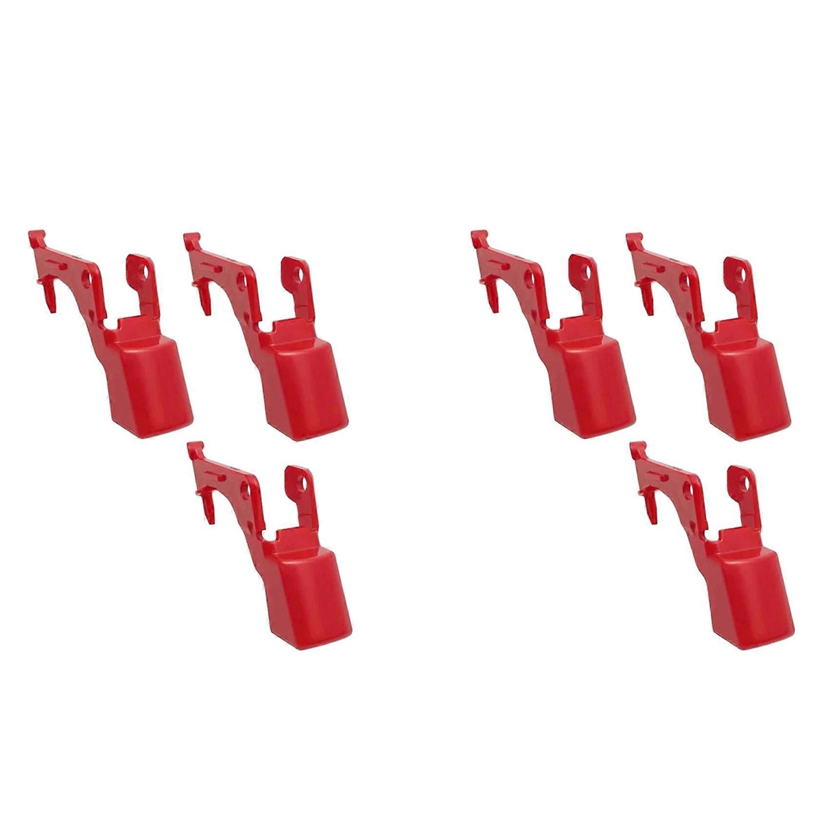 6 Pcs for V10 / V11 Switch Button Red Button for Vacuum Cleaner Host Switch Maintenance Accessories