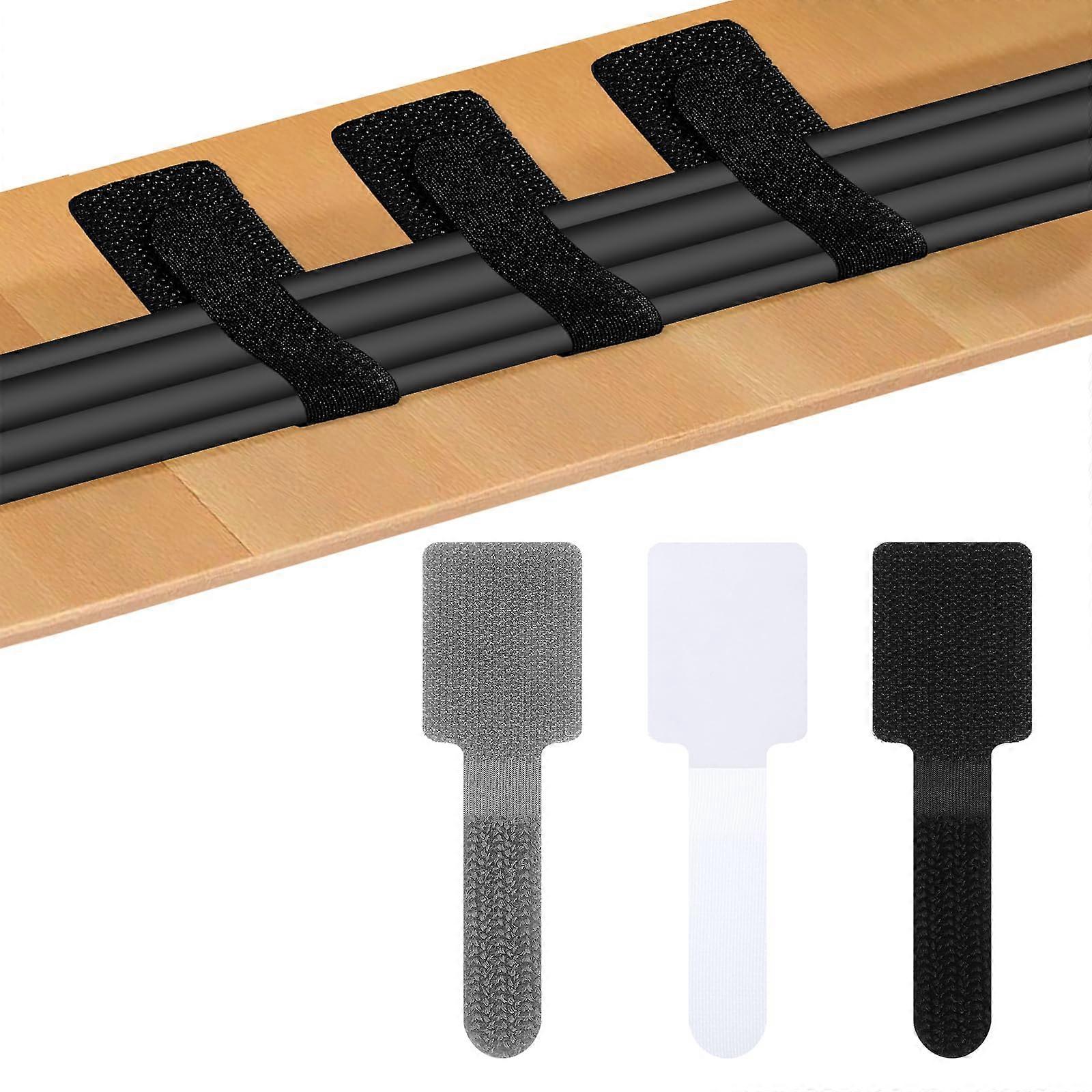 80 PCS Cable Management Clips with Secure SelfAdhesive Backing for Desk, Office and Kitchen