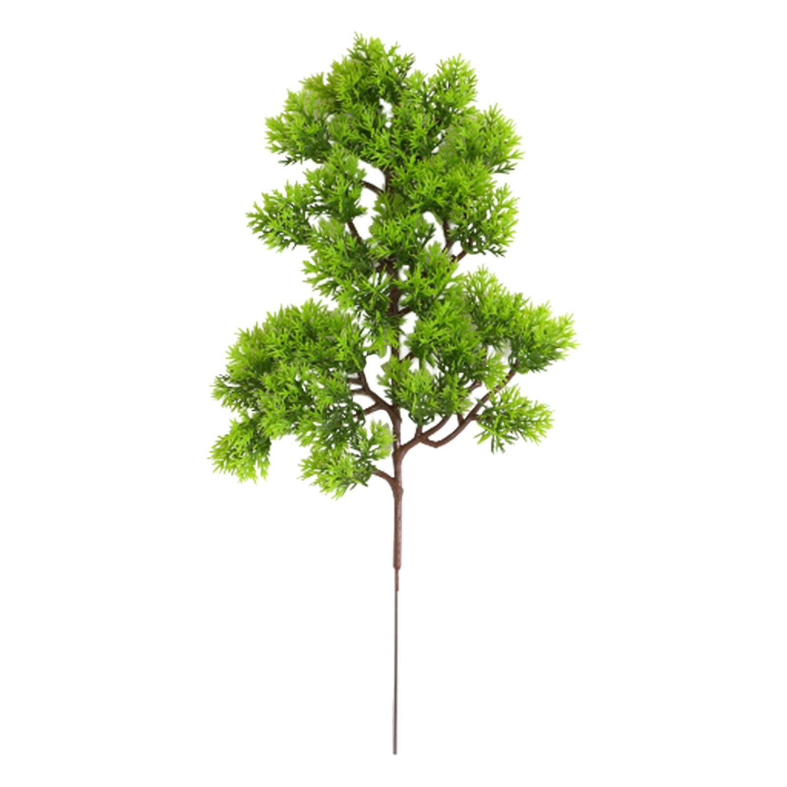 37cm Branch Artificial Leaf Greenery Branches Pine Tree Plants Decor Home