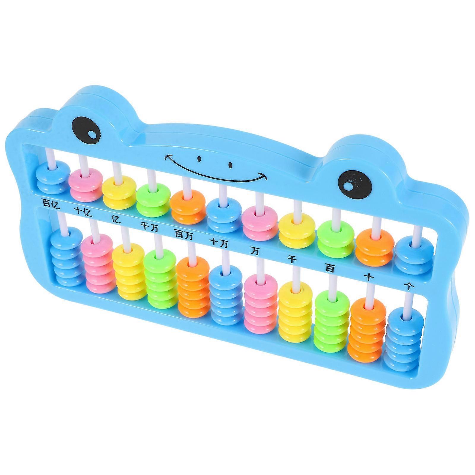 Plastic Abacus for Kids Arithmetic Toy Learning Tool 3Pcs Colorful Pack