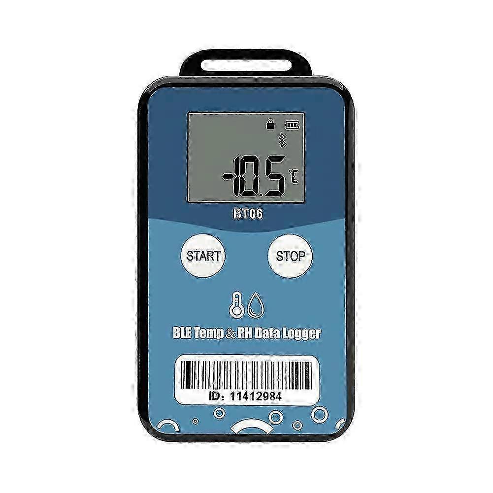 BT06 Mini Humidity Temperature Data Logger Digital 32000 Point Internal Sensor Long Distance Bluetooth Recorder 25-26s