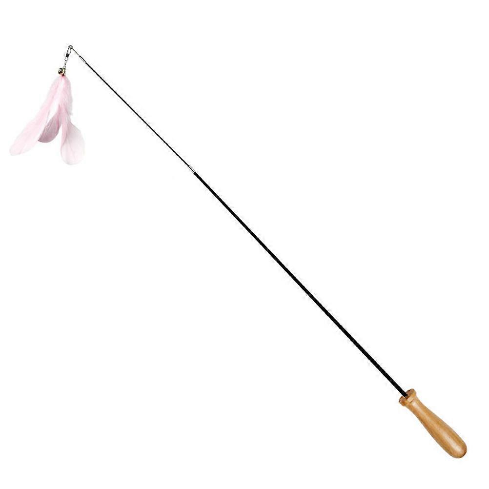 Retractable Cat Teaser Wand Toy Exercise for Cats 2Pcs