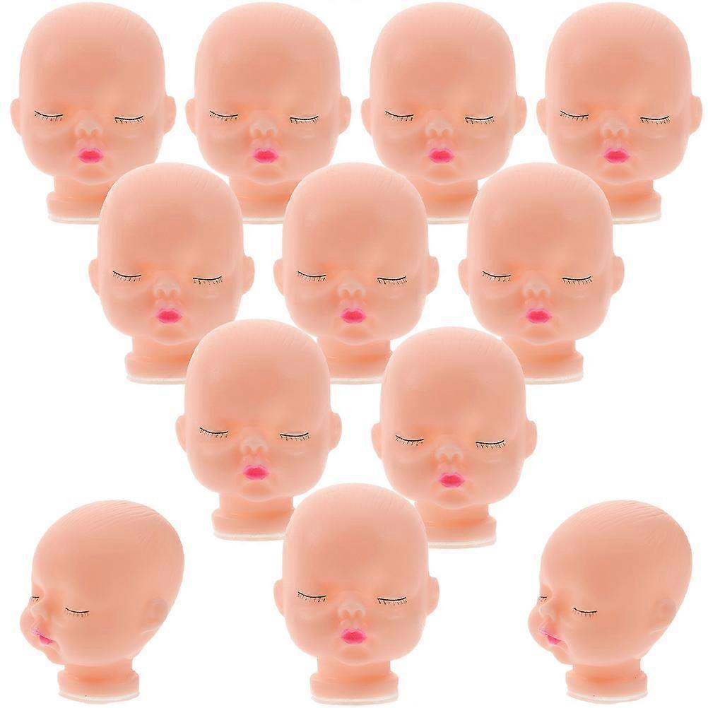 Doll Heads Doll Making Accessories for Decoration 20Pcs