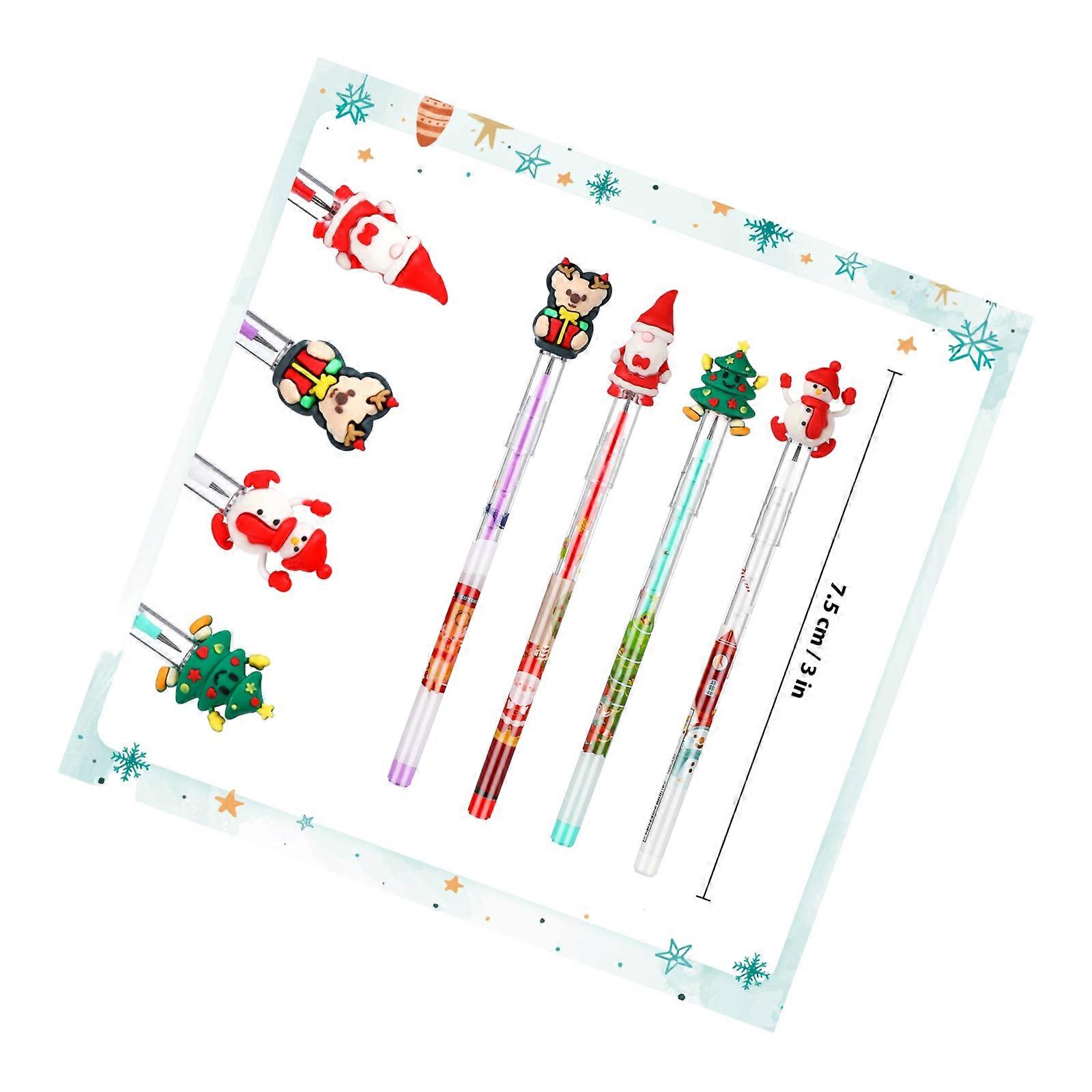 Stobok Multipoint Pencils for Writing 16Pcs Stackable Non-Sharpening Pencils