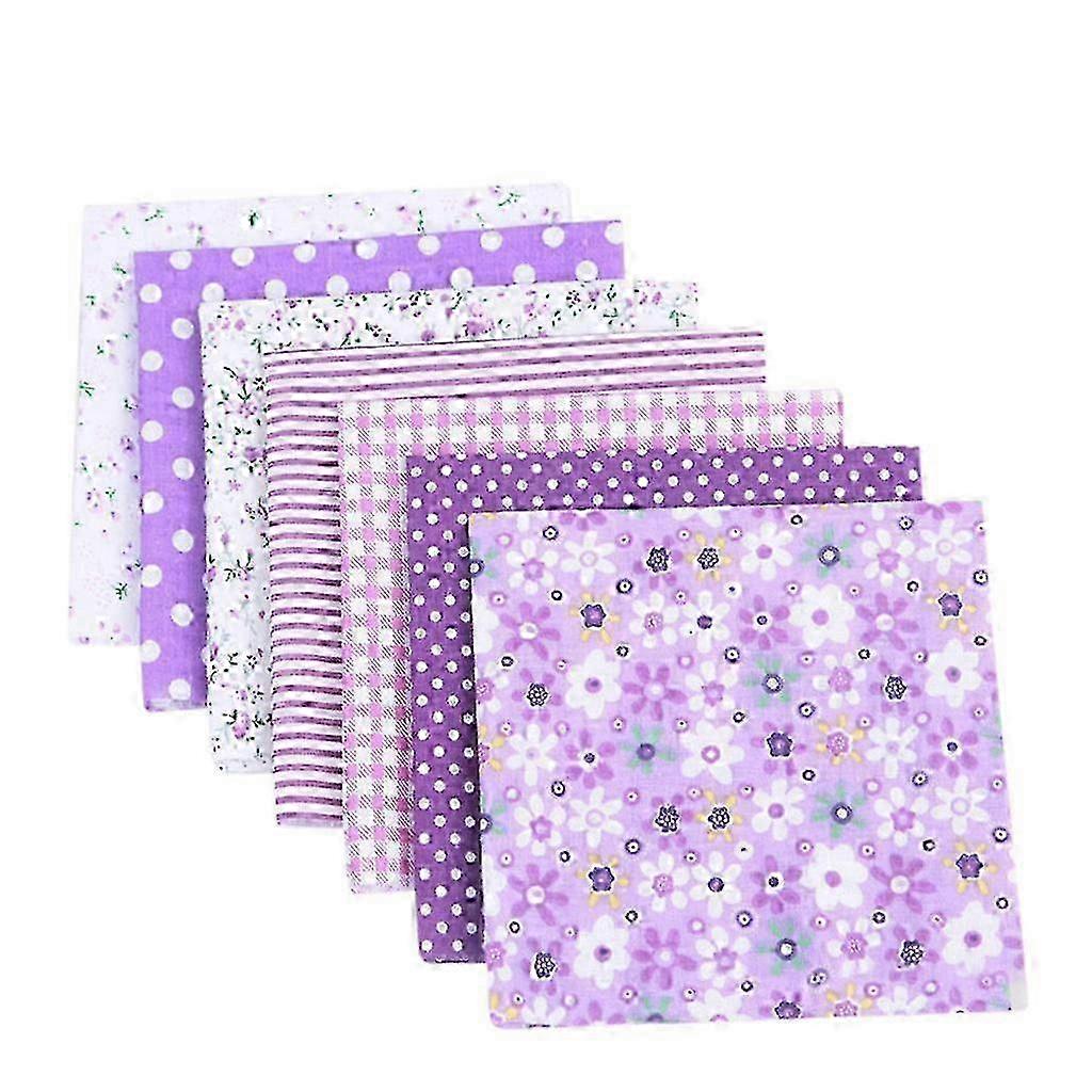 Fabric Bundle Patchwork Squares - 7pcs Quilting Sewing Diy Craft 2025