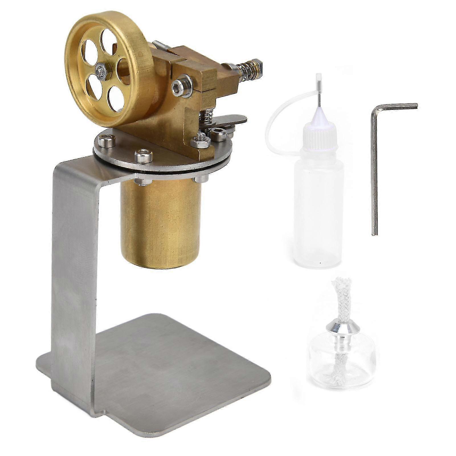 Mini Steam Engine Desktop Mechanical Stirling Engine Model for Physical Science Experiment Education