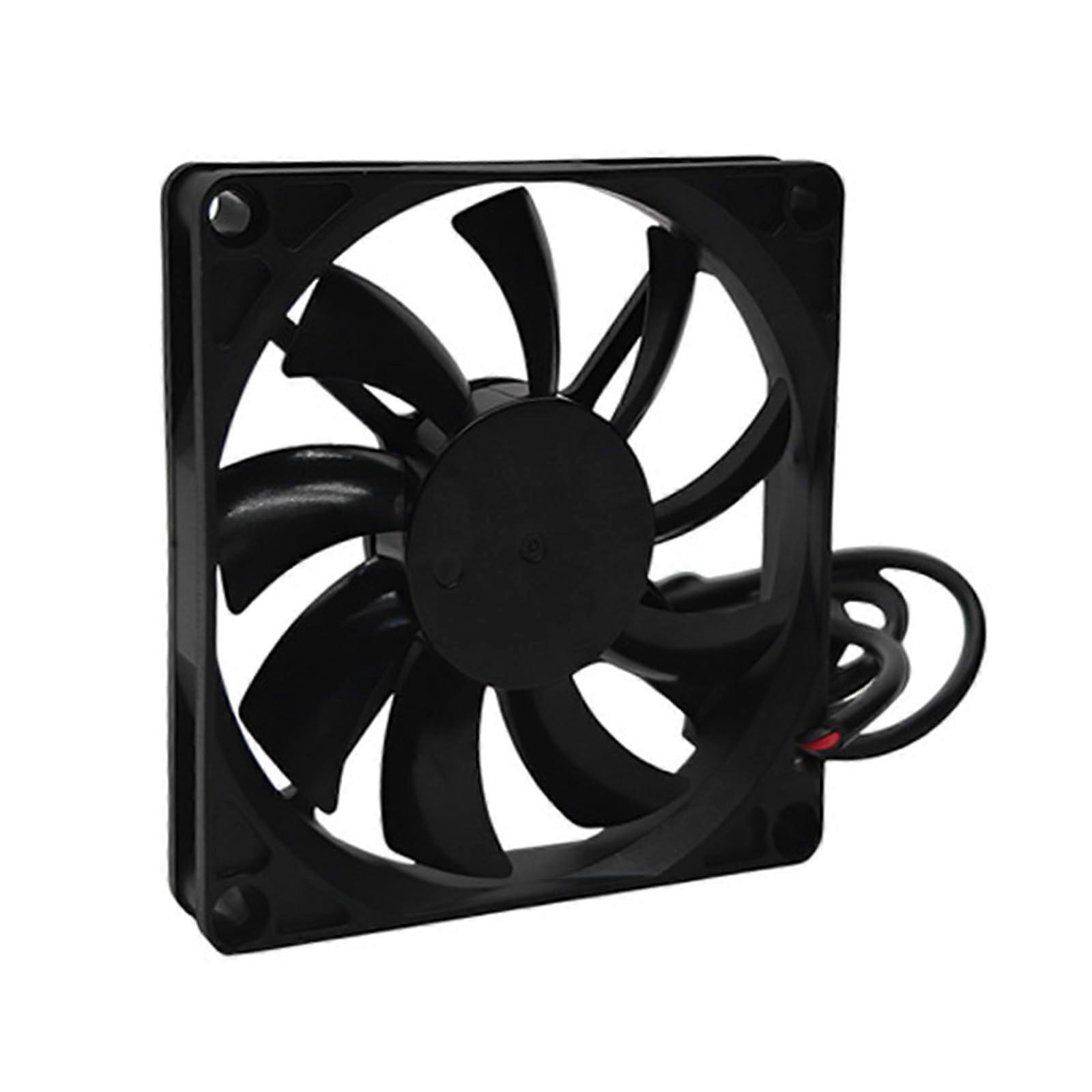 80mm USB Cooling Fan Low Noise Efficient Heat Dissipation for PC Case Switch NAS Electronics