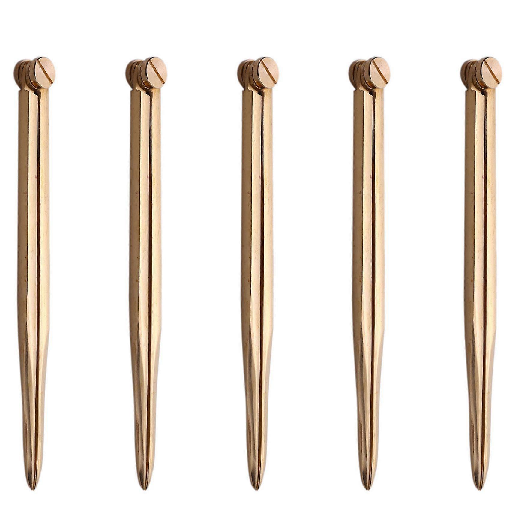 5X 168mm Navigation Chart Straight Divider Solid Brass Marine Dividing Tool No Rust for Architects Marine Navigation