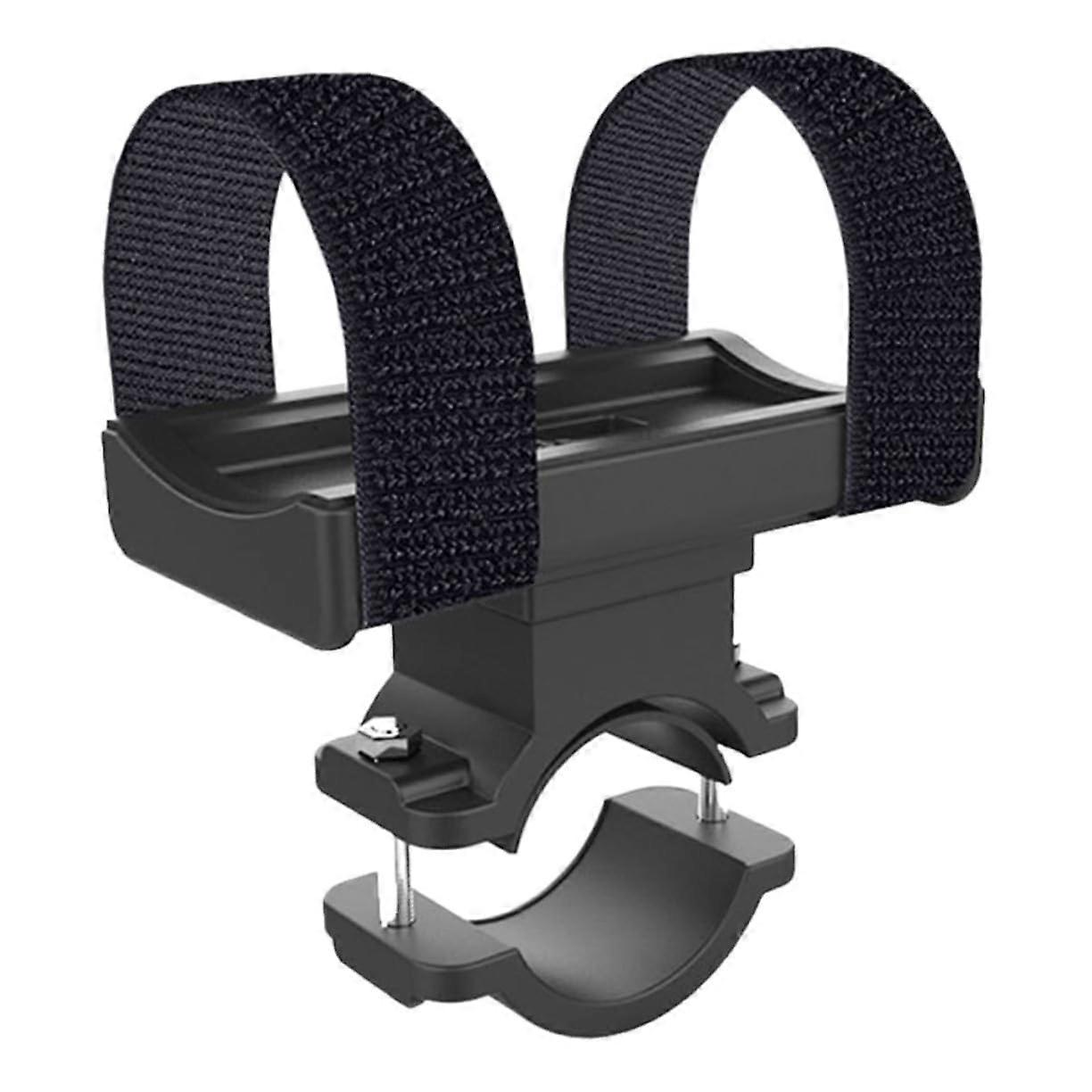 Bike Flashlight Mount with Universal Handlebar Grip, NonSlip Secure Bracket for Mountain Cycling