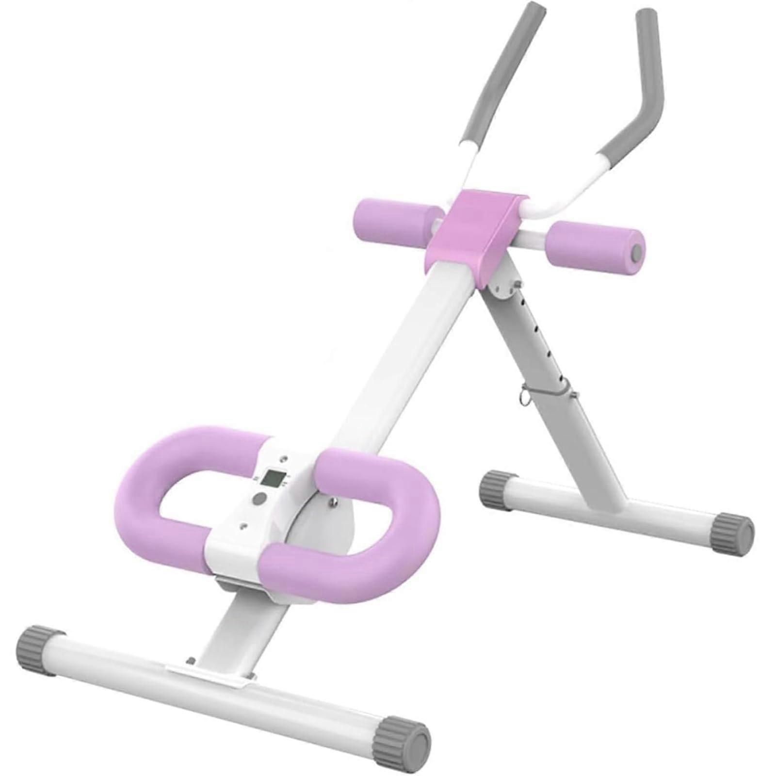 Foldable Ab Trainer for Home Gym, Adjustable Ab Workout Equipment with MultiLevel Total Body Training