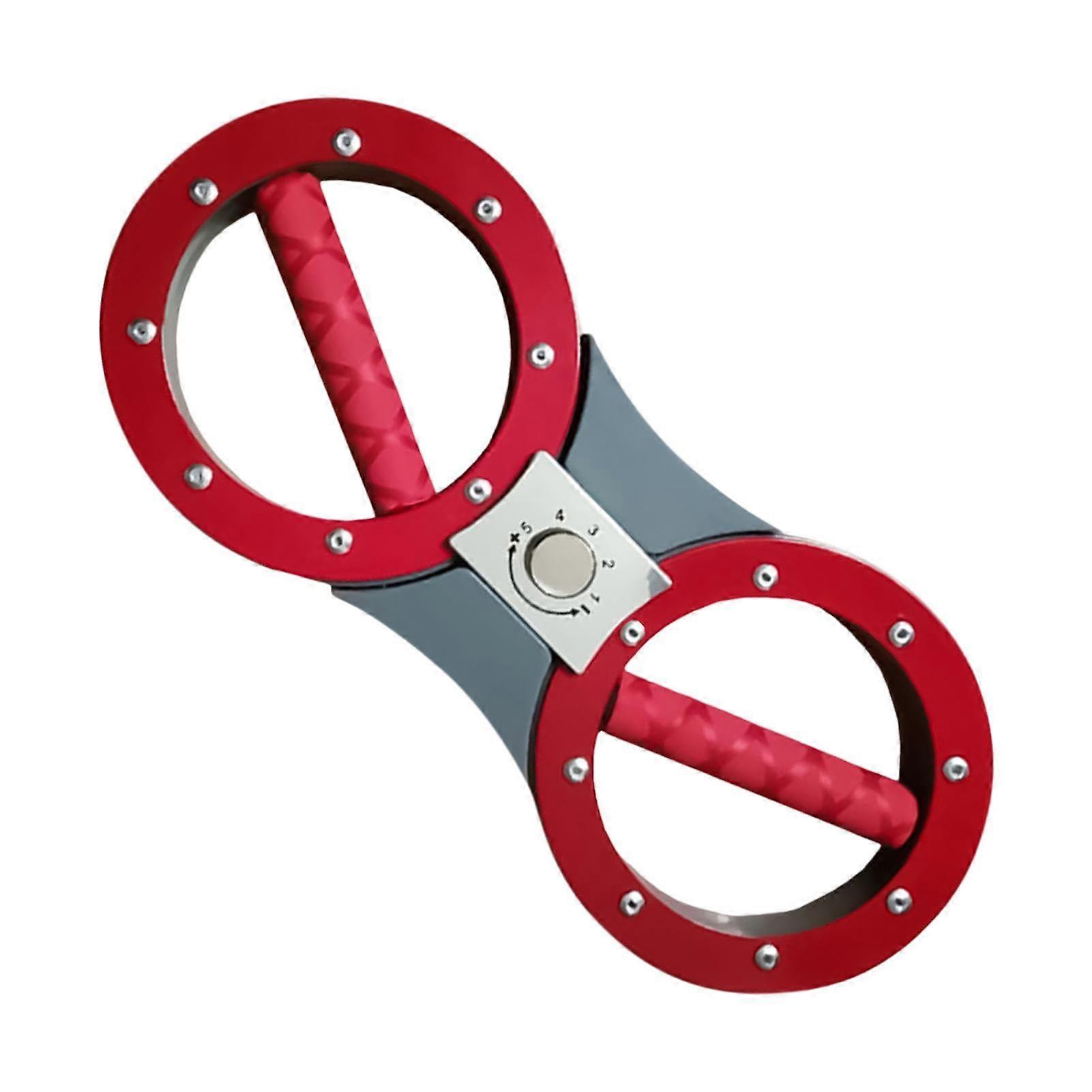 Forearm Exercise Machine with Adjustable Resistance, Rotating Grip Strength Trainer for Home Gym