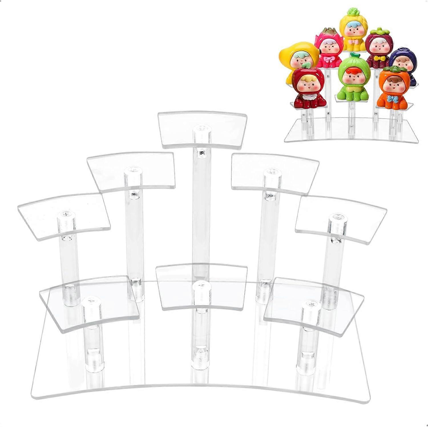 Perfume Display Stand, Acrylic Display Stand, Transparent Multi-Layer Display Stand