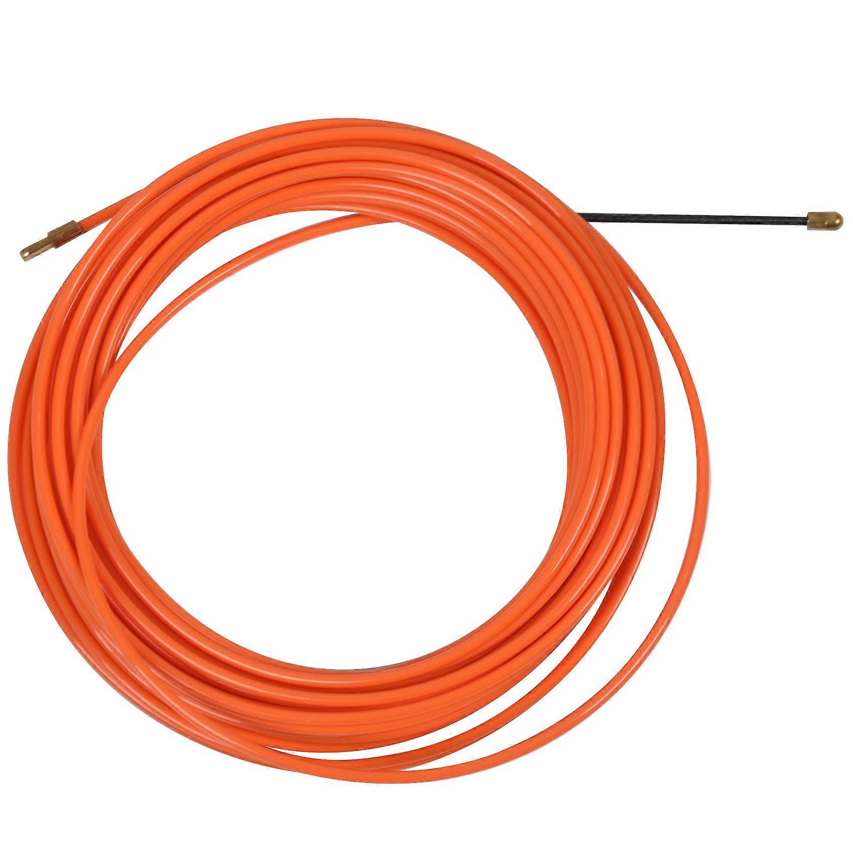 4Mm 15 Meter Orange Guide Device Nylon Electric Cable Push