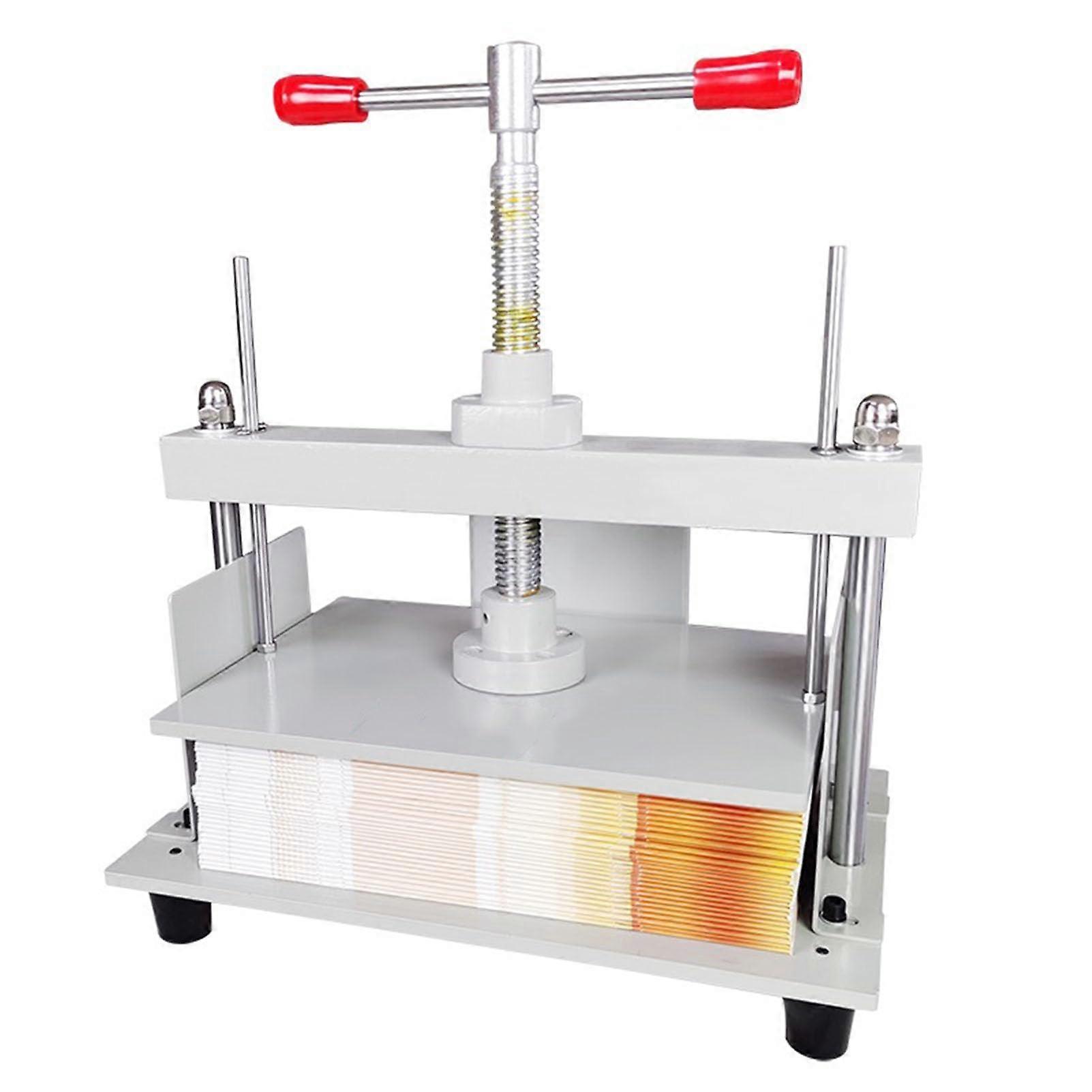A3 Heavy Duty Steel Manual Bookbinding Press, 1500kg  Pressure, ThreeSided Alignment