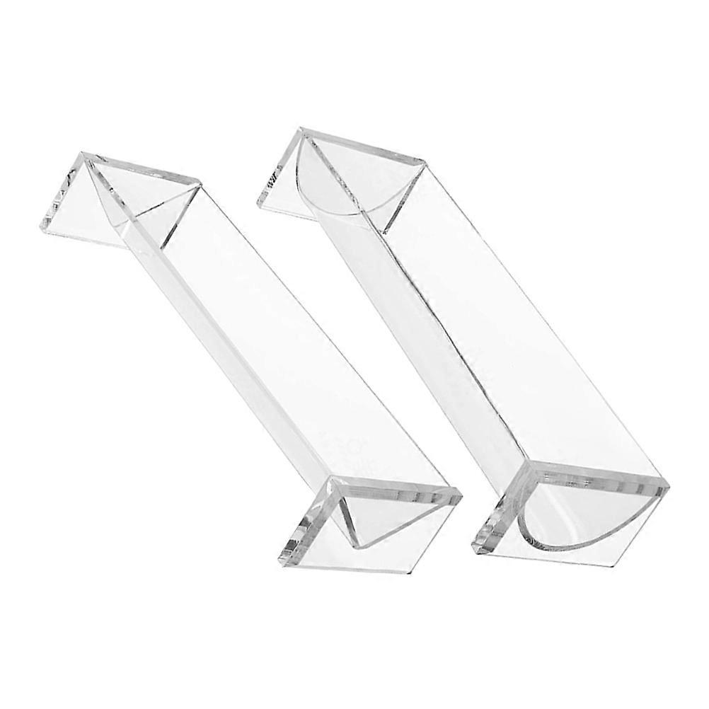 Cupcake Display Riser Acrylic Dessert Stands Minimalist Design Party 2Pcs