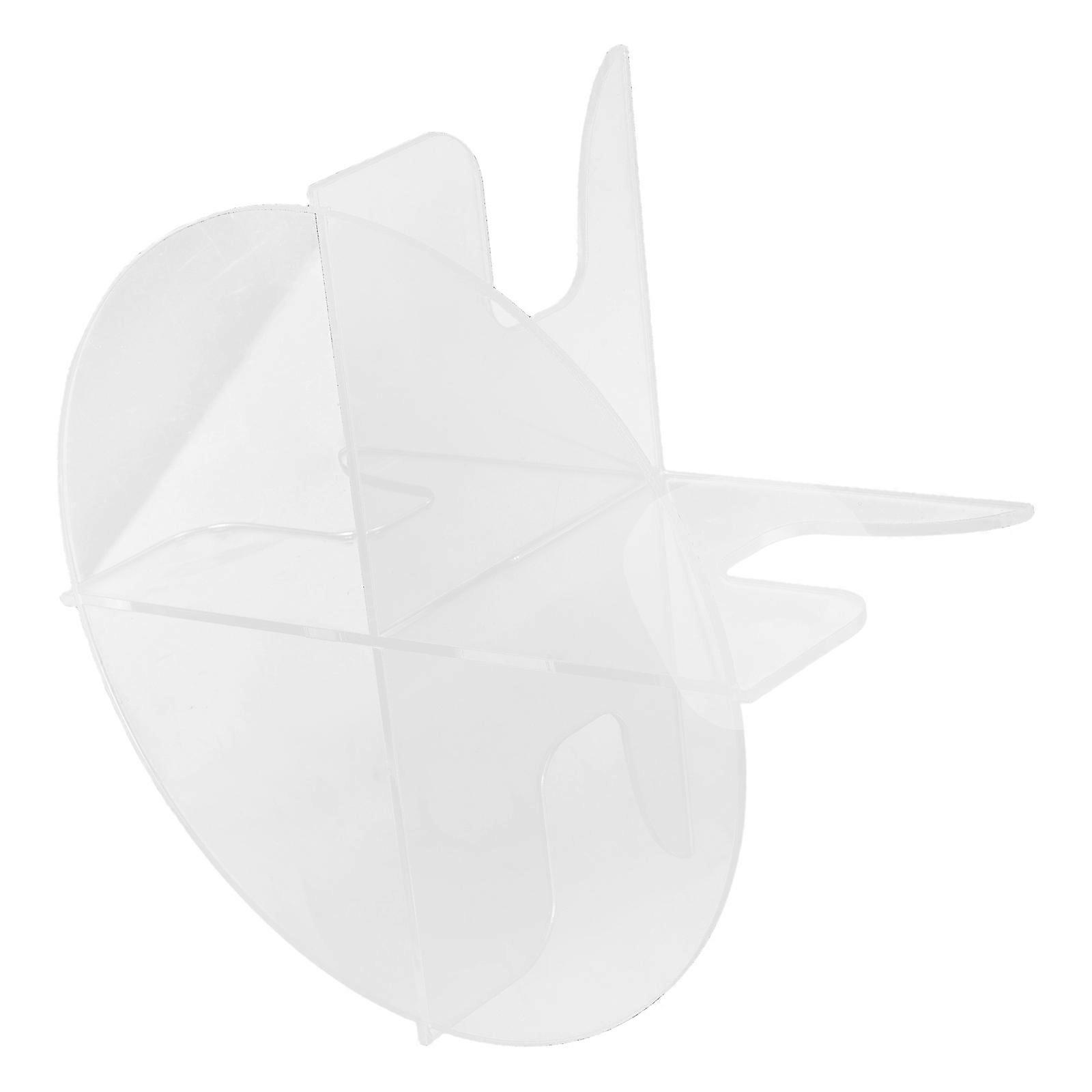 Beverage Dispenser Stand Acrylic for Countertop Use Transparent Base