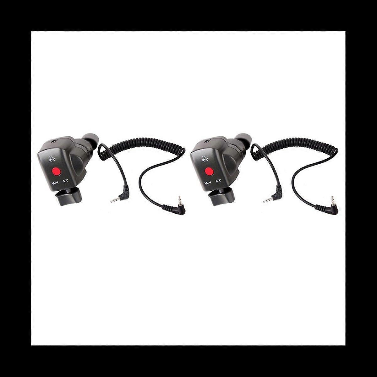 2X Camera Zoom Controller DV Cable 2.5mm Camera Jack for Remote Control for Camcorders Acc