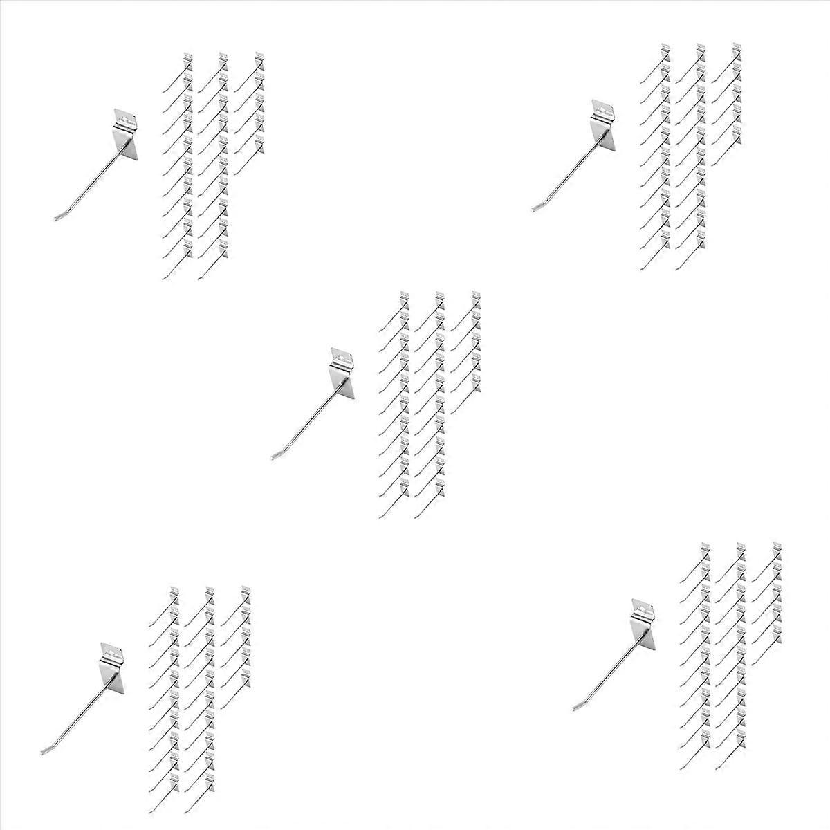 125 x Single Hook Pin Shop Display Fitting Hanger 100mm