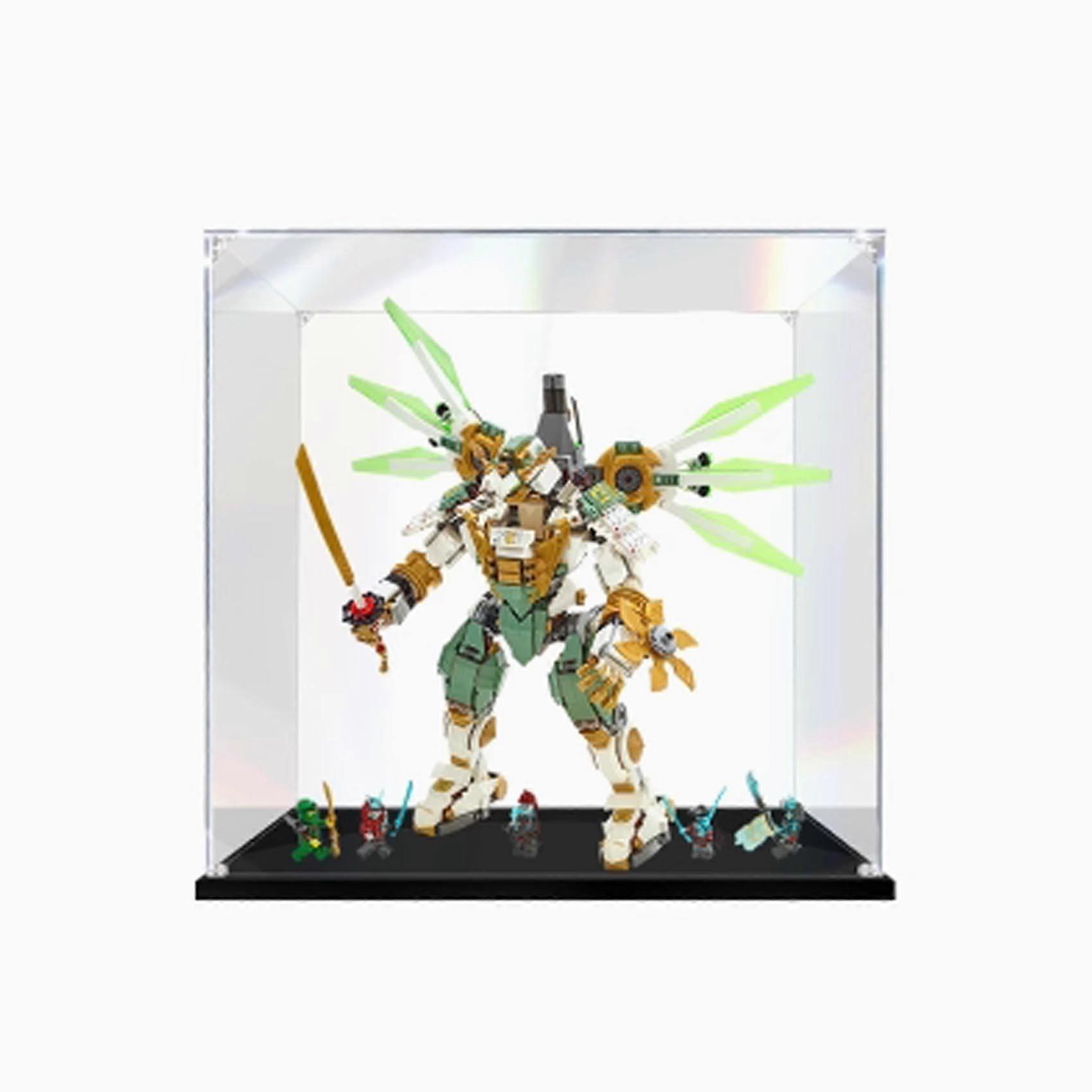 Acrylic Display Case for  70676 Robotics Model Dustproof Clear Box with ScratchResistant Base