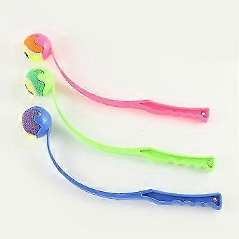3 pack werpstok hond bal speler werpbal duurzame kauwtraining automatische intrekbare touw hond bal speelgoed van hoge kwaliteit