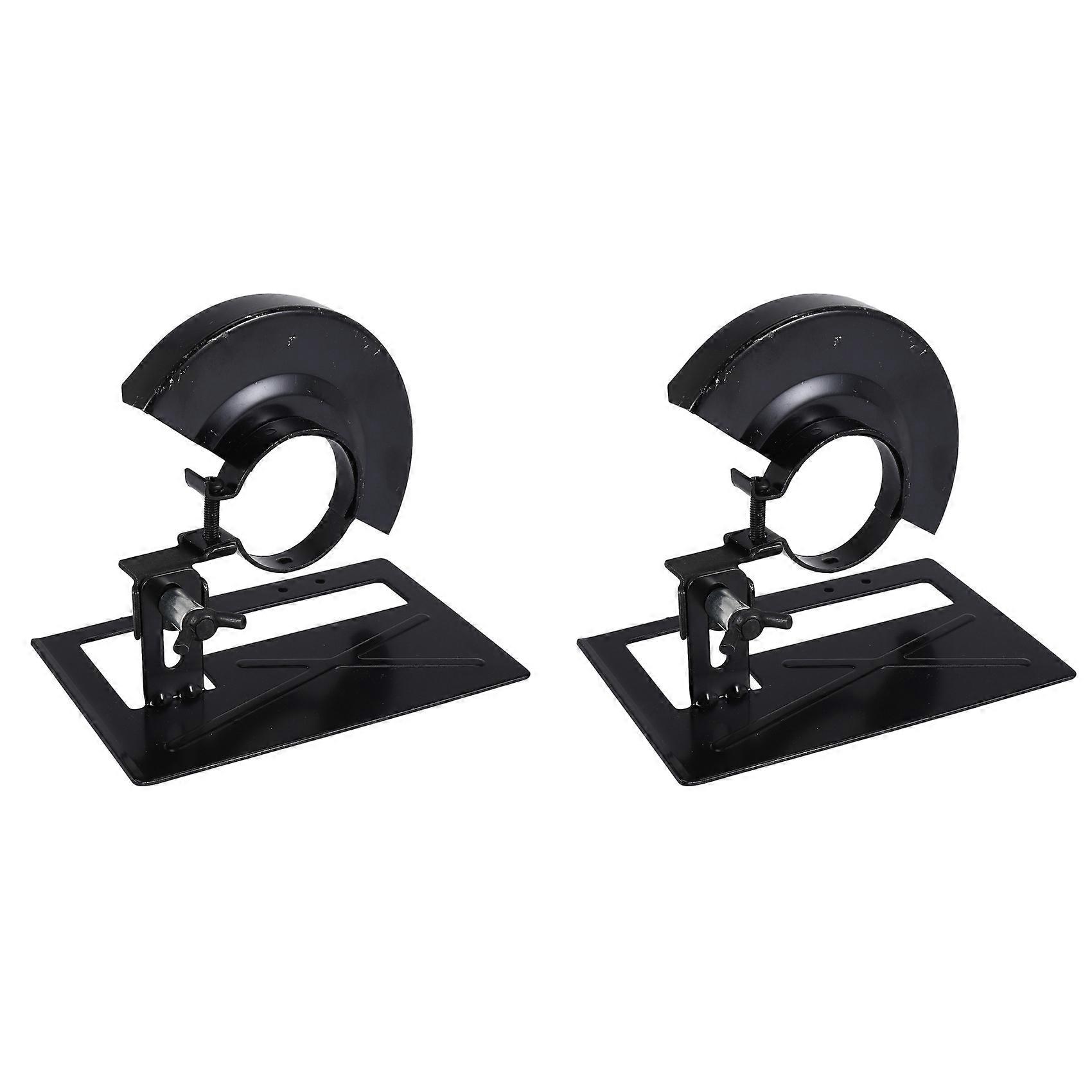2X Adjustable Angle Grinder Holder Tool Cutting Machine Cutter Metal Bracket Base