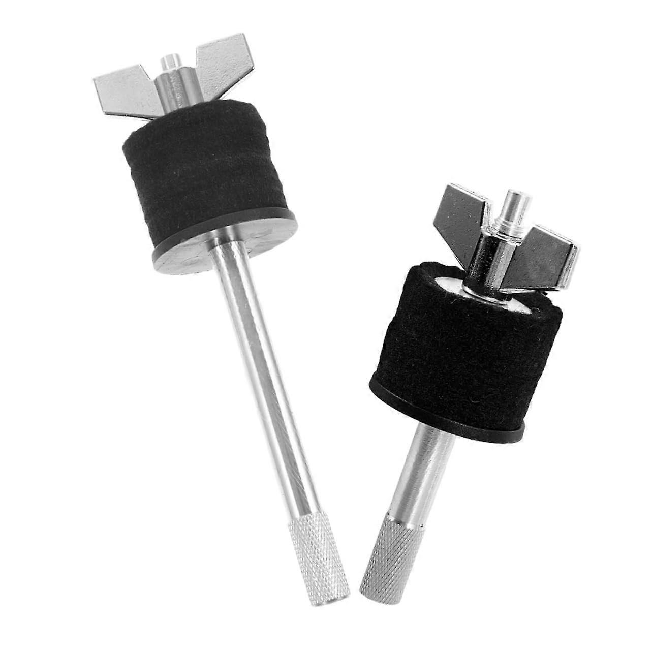 Cymbal Stacker Holder Set 2pcs Durable Alloy Drum Kit Accessories SpaceSaving Versatile Mount