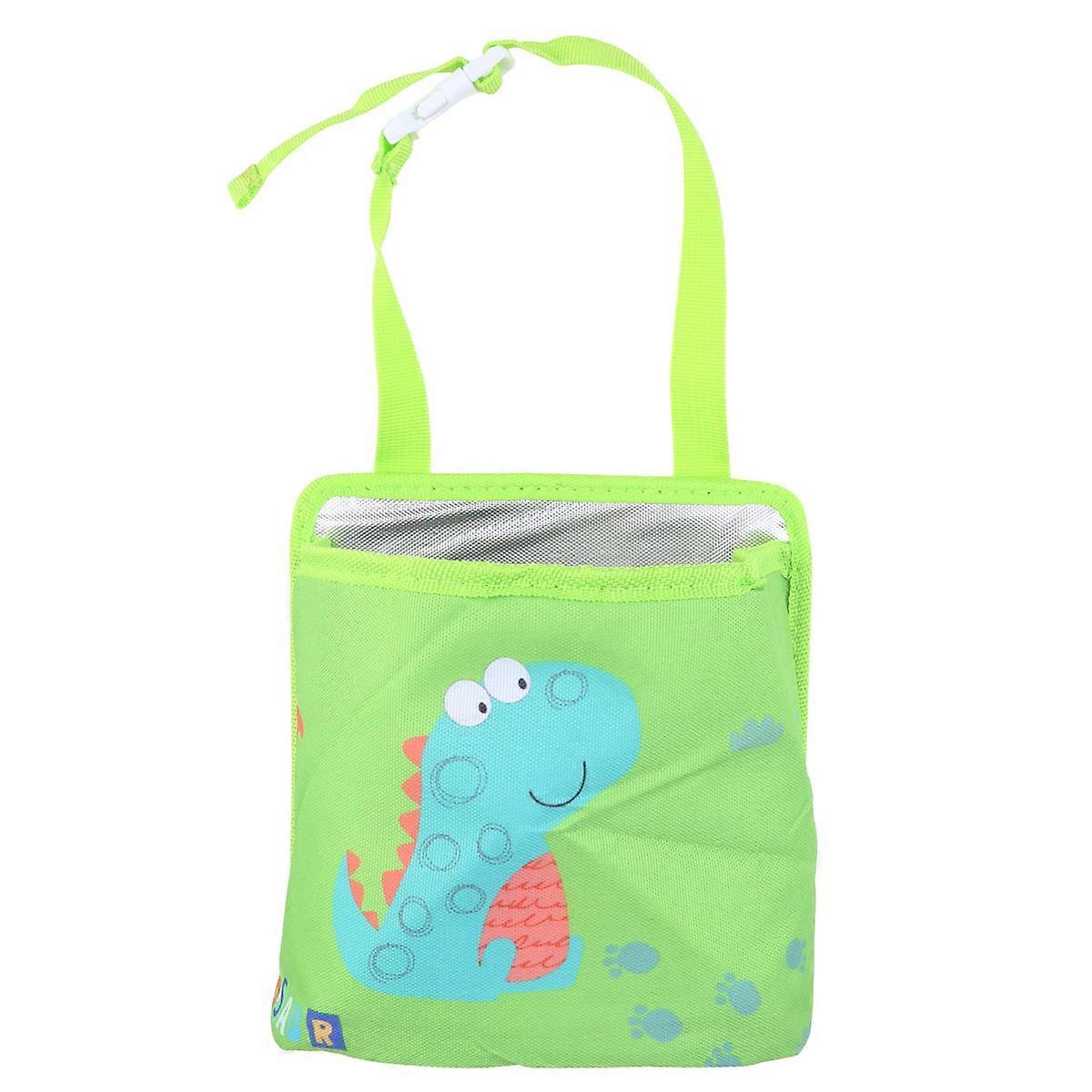 Car Waste Container Trash Can for Storage Multifunctional Container Green