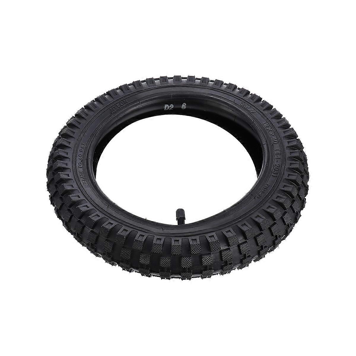 Tire Black Rubber Replacement for Children's Bikes