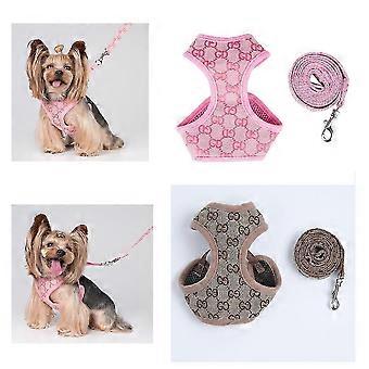Harness Coat with Leash for Chihuahua and Small Breeds - XXXS, XXS, XS Sizes