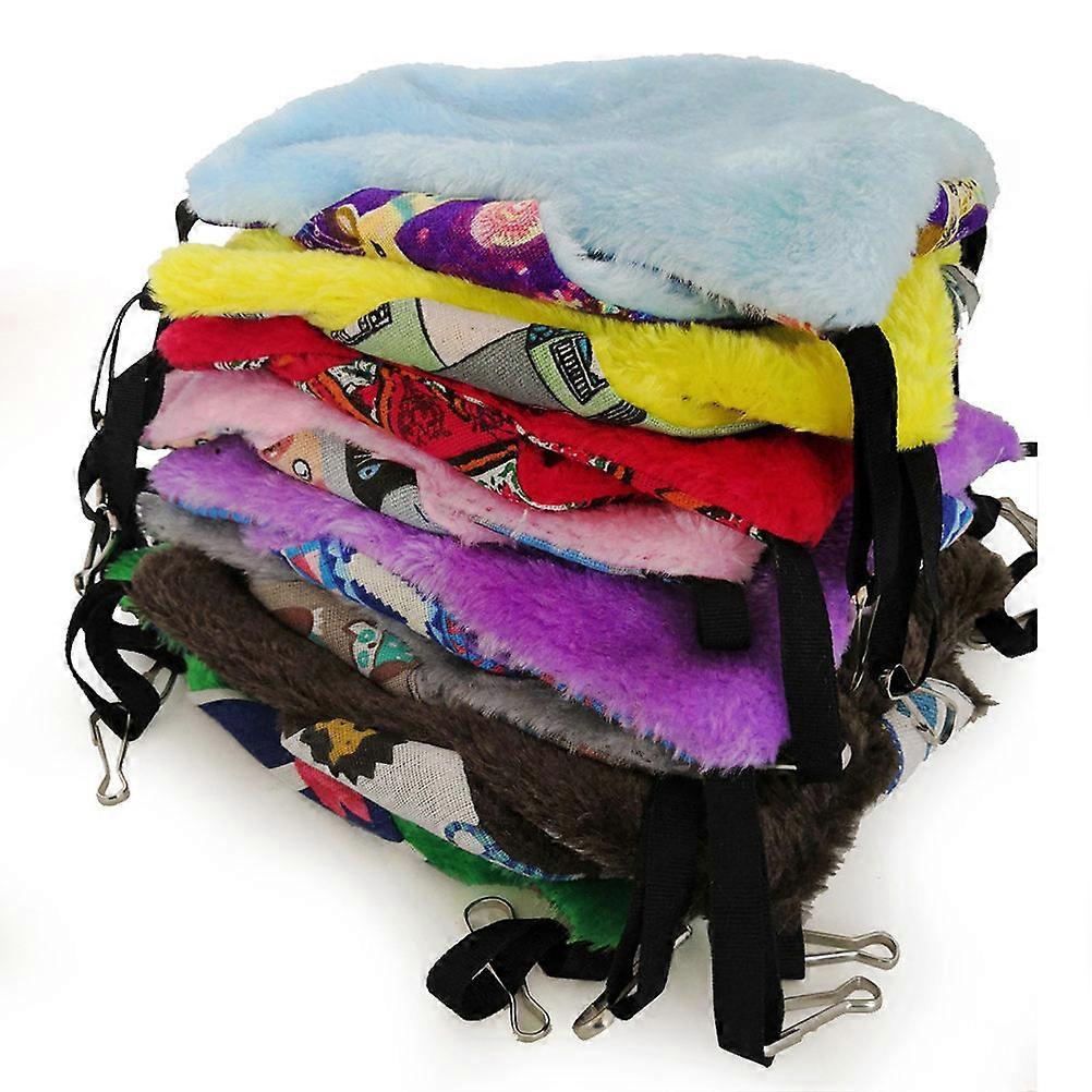 Pet Hammock Hanging Bed Warm Sleeping Place Double Layer Plush