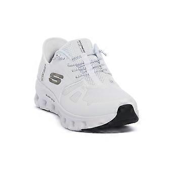 Skechers witte Glide Step modieuze sneakers