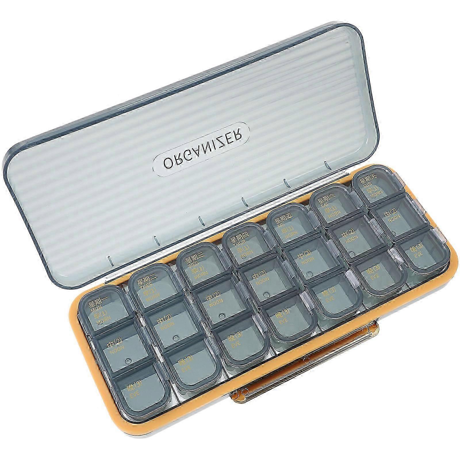 Compact Portable Pill Organizer, 1 Pc