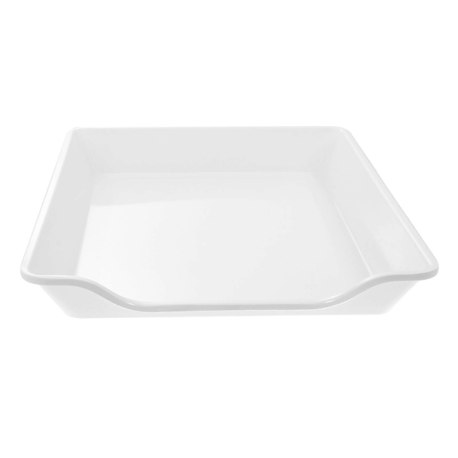 Serving Tray White for Dessert Display 1Pcs Fruit Plate