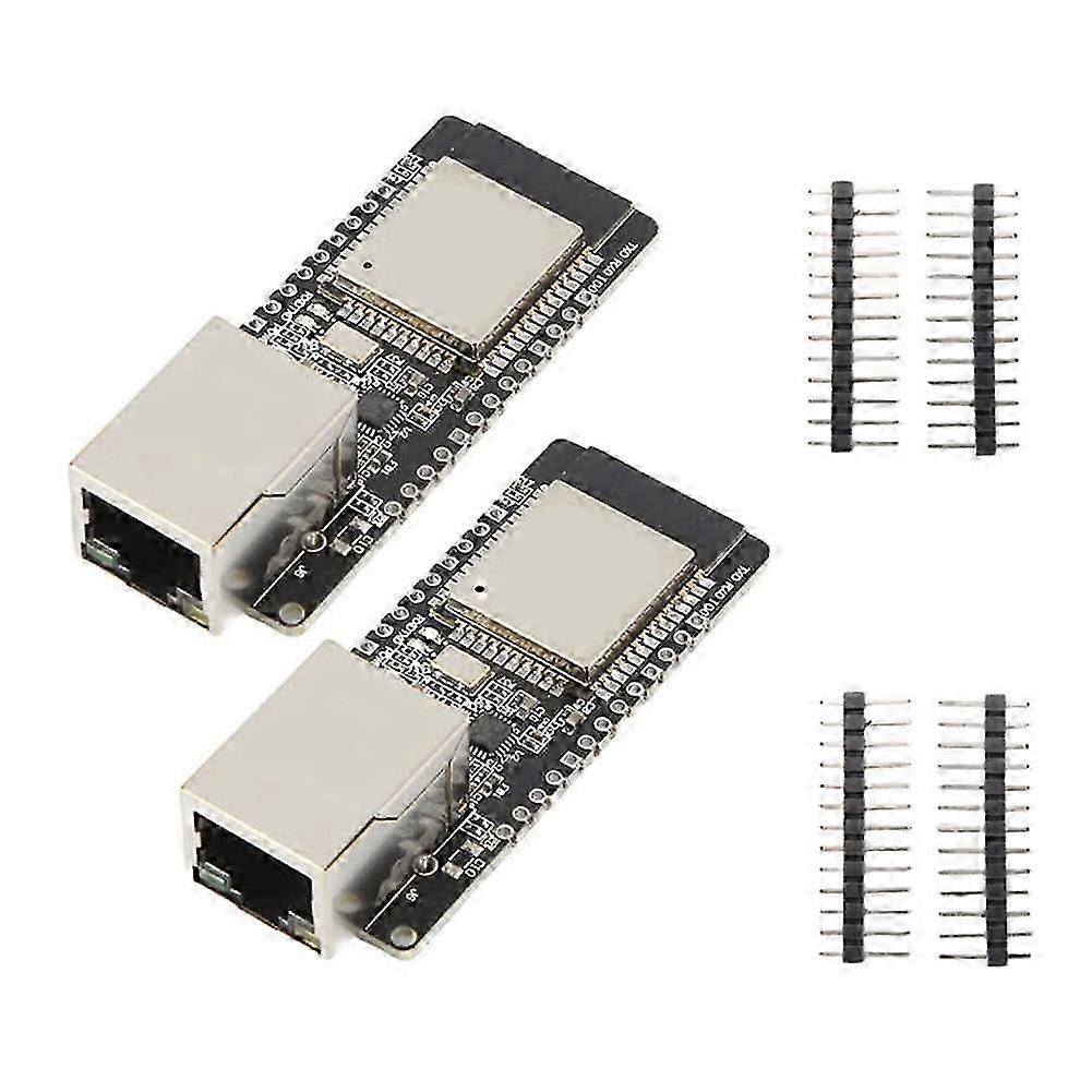 2PCS WT32-ETH01 ESP32 Wireless Module Serial Port Networking Bluetooth + WiFi Combo Gateway Module