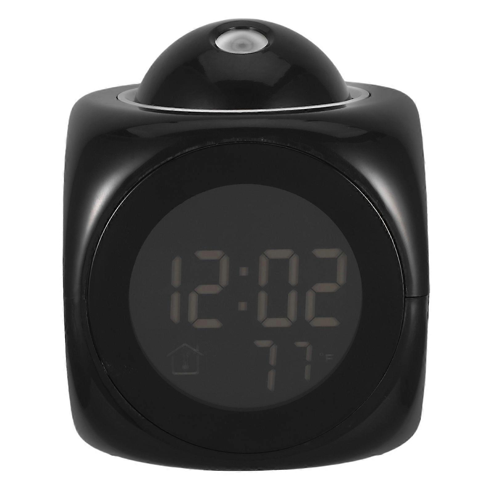 Multifunctional Projection Alarm Clock With Led Voice Talking Function Digital Alarm Clock