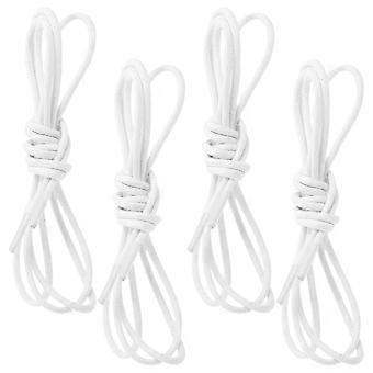 4pcs Round Waxed Shoelaces for Men and Women Shoe Lace for Dress Shoes and Boots Elegant Laces Waxed Shoe Lace Boots Shoe Laces