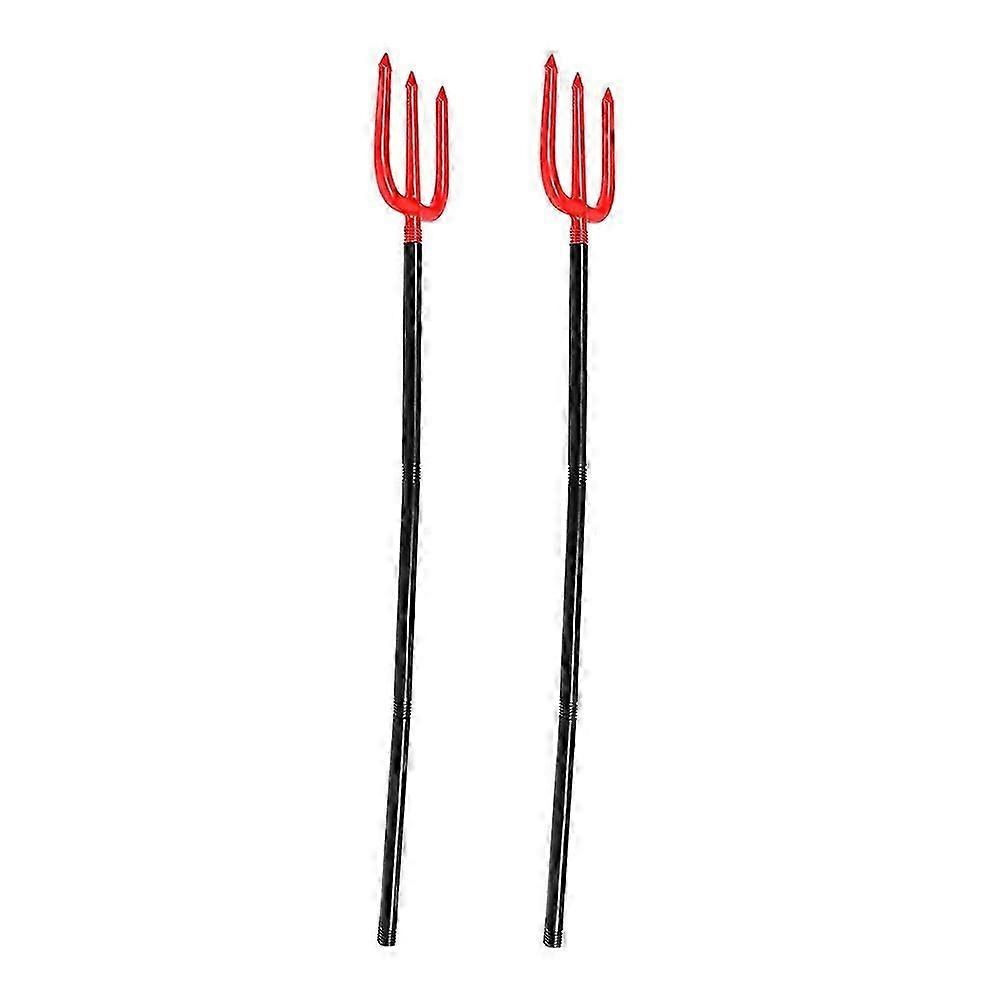 Prop Fork for Party 2Pcs Realistic Demon Accessory
