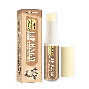 Moisturizing Honey Beeswax Lip Balm, Long-Lasting Hydration for Dry Lips, 3g
