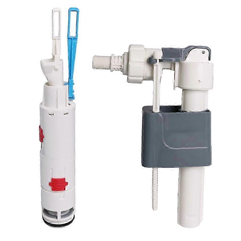 Válvula de enchimento e descarga de parede embutida de 3/8 polegadas para tanques WDI WH053, WH063 e WH050D.
