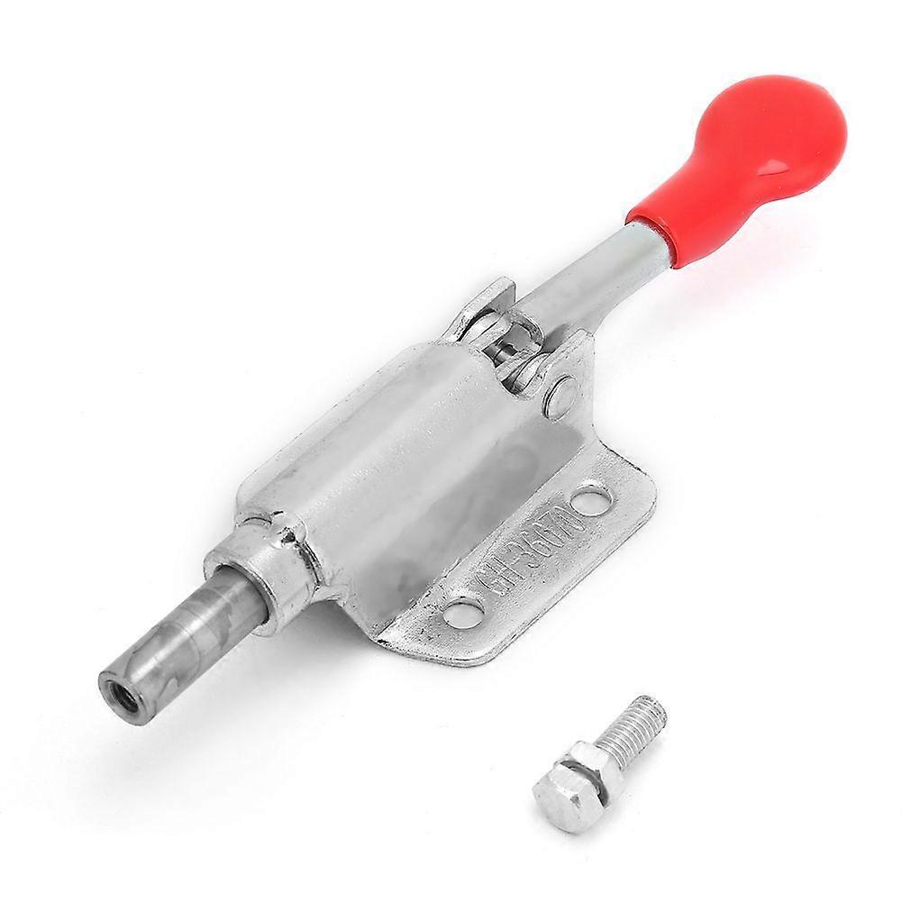 Galvanized Iron 10mm Range Push/Pull Quick Release Toggle Clamp 60kg Capacity