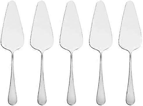 5x Cake Server Pie Holder Transfer Triangular Spade Spatula for Pizza Cake Baking