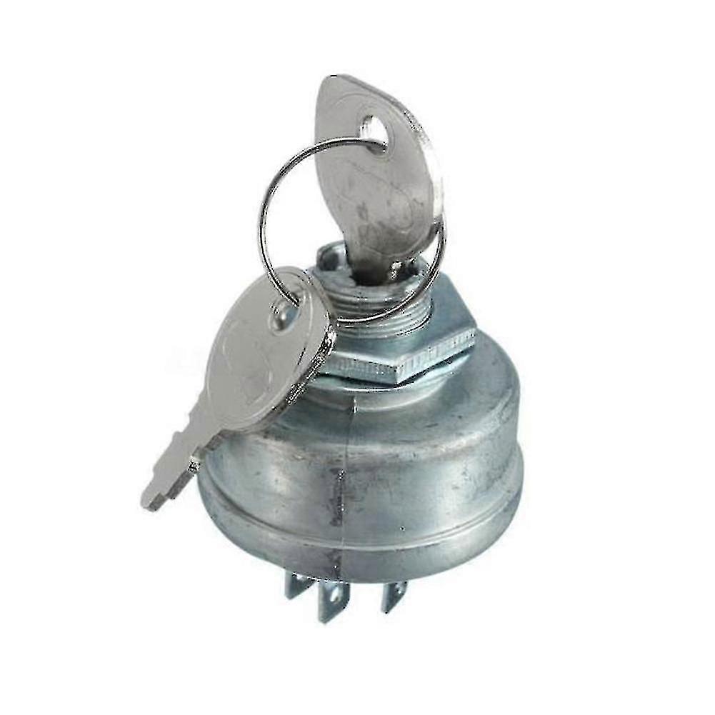 5 Pins Ignition Starter Switch Tools Tractor Mower With Key Universal