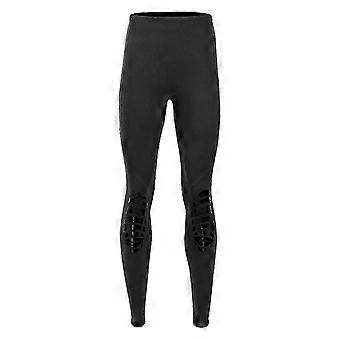 Calças de Neoprene de 1,5mm para Surf, Mergulho, Snorkeling & Canoagem - Meias de Natação Elásticas de Cintura Alta