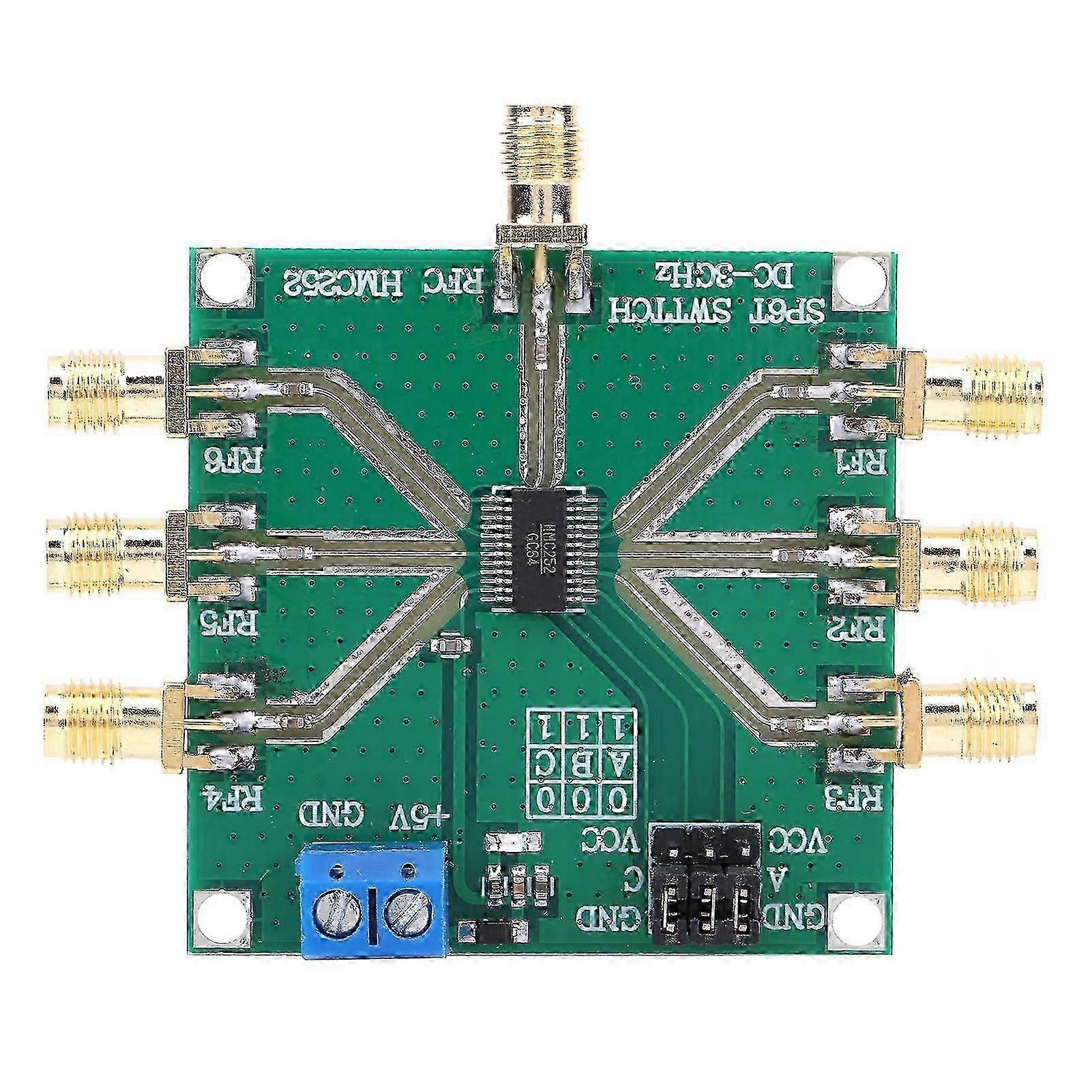 RF Switch Module SinglePole 6 Throw NonReflective Electronic Component HMC252 DC3 GHz