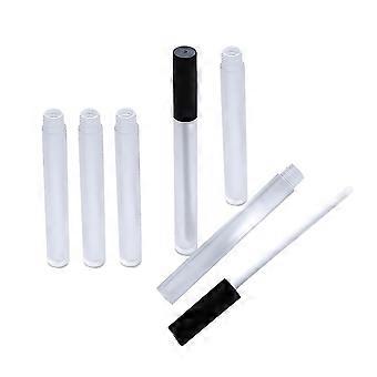 6 Pcs 3ml Lip Gloss Tubes Refillable Cosmetic Organizer for Travel and Home Use