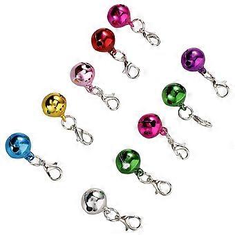 Cat Dog Collar Bells Pet Collar Bell for Decoration 10Pcs Set